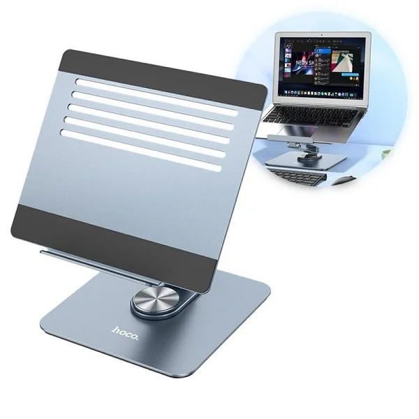 HOCO Aluminum Alloy Foldable 360&deg; Rotatable Tablet Desktop Holder Model: PH52